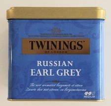 Boite métallique vide thé