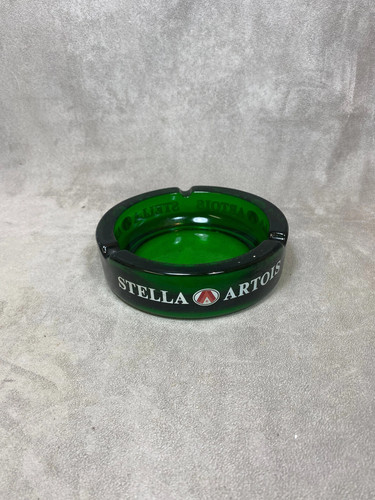 Cendrier verre vert stella - en,