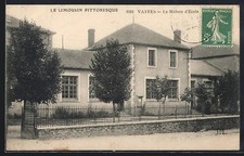 CPA Vayres, La Maison d´École 