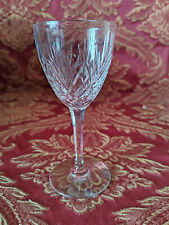 Verre à vin en cristal taillé de style CHANTILLY, H:14,5 cm