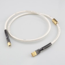 Silver-plated Hifi usb Cable