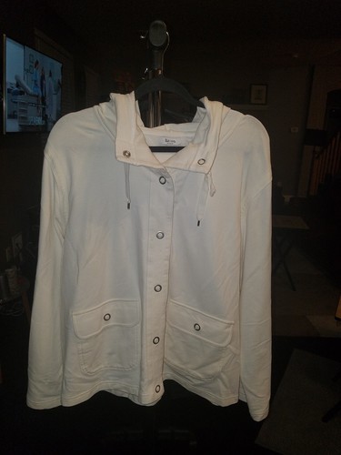Liz off white - off-white, snap-up