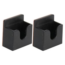  2 pièces universel jambon Cb Radio micro cintres support de montage avec dos