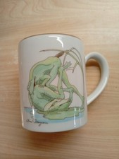 TOMI UNGERER Porcelaine Yves Deshoulieres france grenouilles erotiques Kamasutra