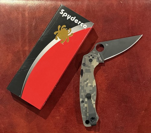 Spyderco paramilitary knife - 2,
