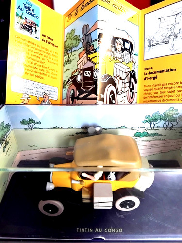Voiture tintin congo - de,