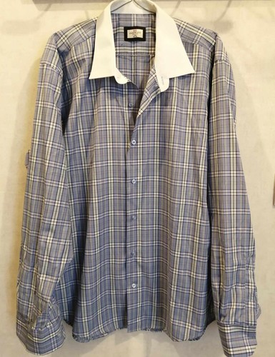 Chemise bleue carreaux - bleue,