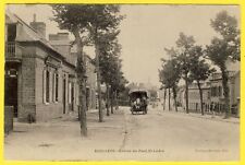 cpa 80 DOULLENS (Somme) ENTRÉE du PONT SAINT LADRE Attelage Voiture Hippomobile