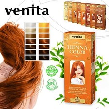 Venita Henna Color Nature Coloration Cheveux Protecteur de la Peau Herbal Краска