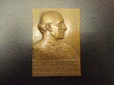 RARE médaille / plaque Claude