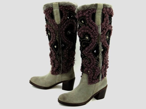 Bottes cowboy coral - bottes,