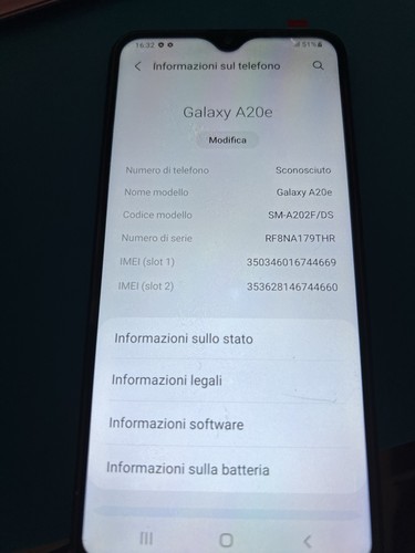 Samsung galaxy a20e 32go - galaxy,