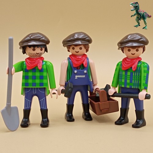 Playmobil travailleurs