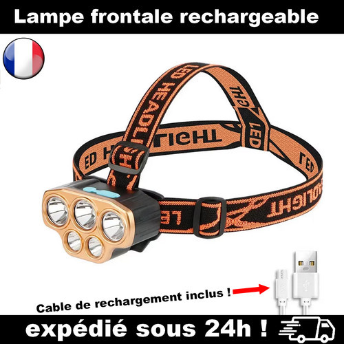 Lampe torche frontale - lampe,