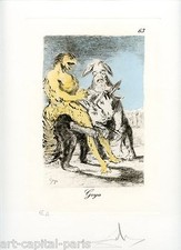 DALI SALVADOR GRAVURE 1977