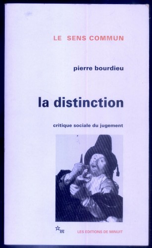 Distinction critique - distinction:,