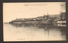 BASTIA (Corse) PAQUEBOT & VOILIER au PORT début 1900