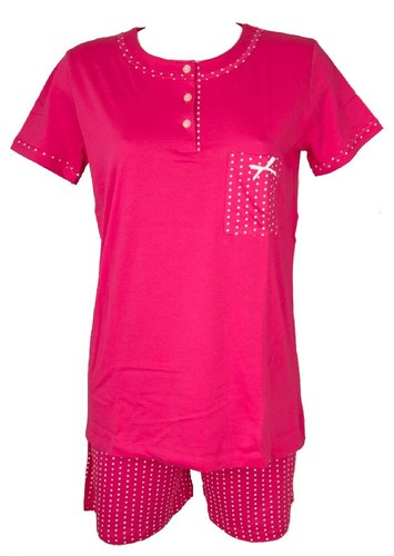 Pyjamas femme manches courtes