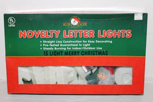 Kurt adler novelty letter - kurt,