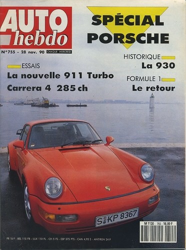 Auto hebdo 755 11 1990 - auto, n°755