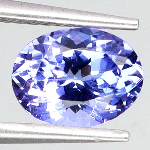 Tanzanite violet bleu taillé - violet,