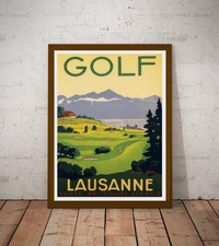 Affiche-Poster Vintage Golf