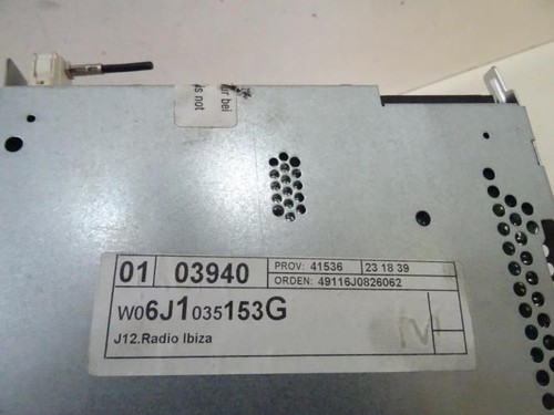 Autoradio origine seat ibiza - d'origine,
