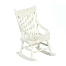 Poupées Maison Blanc en Bois