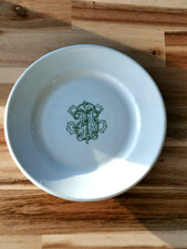 CGT PAQUEBOT COMPAGNIE GENERALE TRANSATLANTIQUE RARE ASSIETTE FIN XIXème  L5