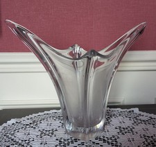 Ancien Vase en Cristal Signé