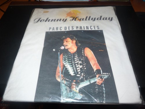 Rare shirt johnny hallyday - rare!,