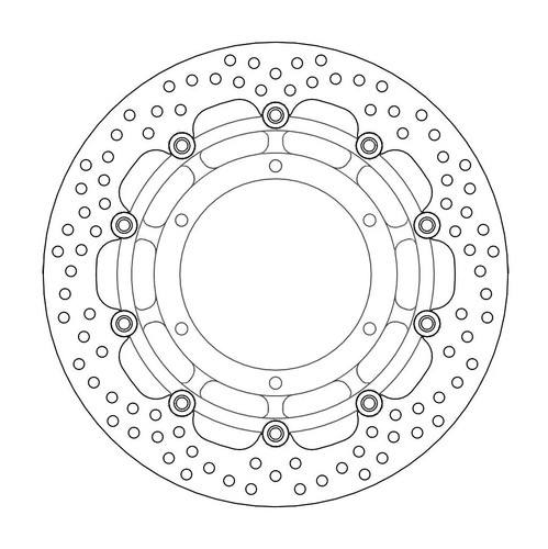 Disque frein flottant - disque, de