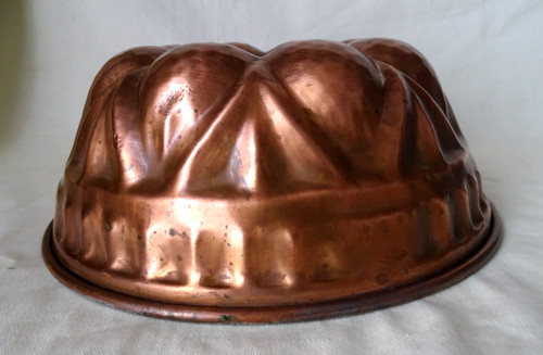 Moule kouglof cuivre ancien - cuivre,