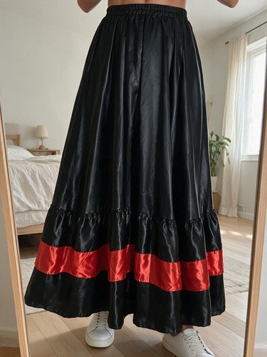 Dance skirt flamenco long - skirt,
