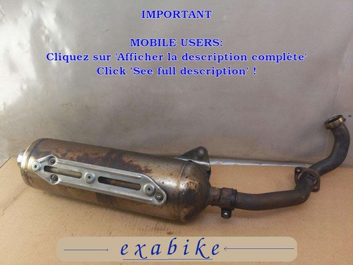 Pot echappement pour piaggio - pot, d'echappement