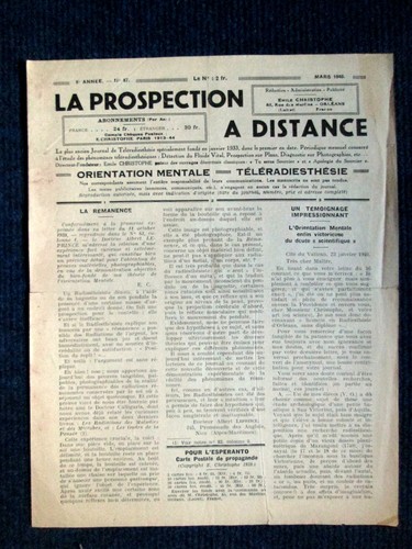 Prospection distance 87 - distance, #87