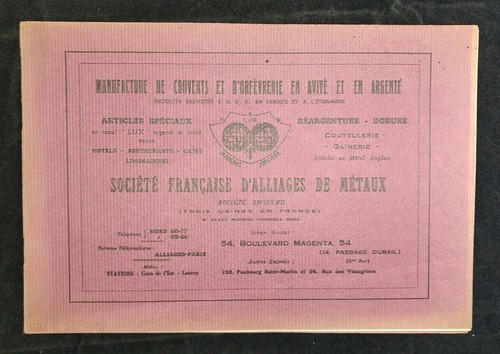 Ancien catalogue sfam - catalogue,