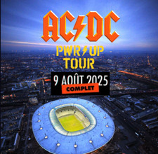 Places PELOUSE  OR AC/DC - Stade de France - 09/08