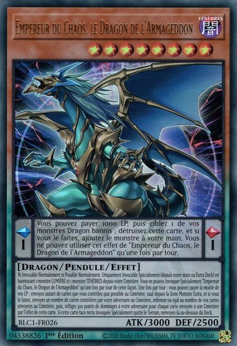 Empereur du chaos - yu-gi-oh!,