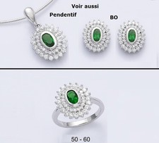 Dolly-Bijoux Bague Rhodié T52