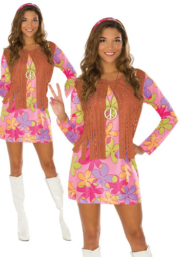 Costume hippie ensoleillé - hippie,