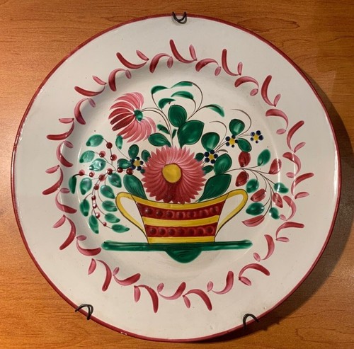 Assiette ancienne décorative
