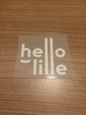 Flocage Sponsor officiel HELLO