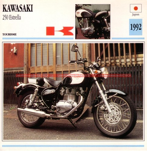 Kawasaki estrella 250 - kawasaki,