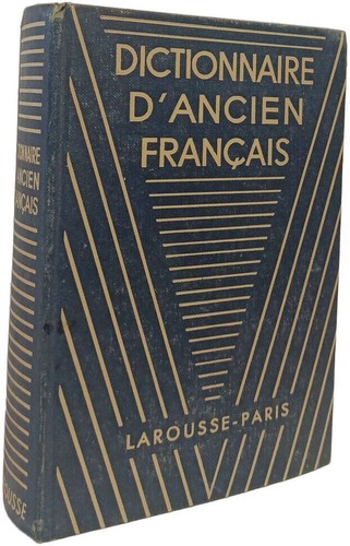 Dictionnaire ancien - dictionnaire, d'ancien