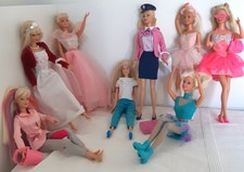 Lot 8 poupées Barbie Sindy