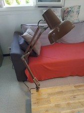 LAMPE D ARCHITECTE DE BUREAU INDUSTRIELLE DESSIN ANCIENNE VINTAGE ARTICULE