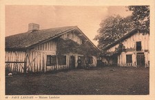 40-LANDES FOLKLORE MAISON