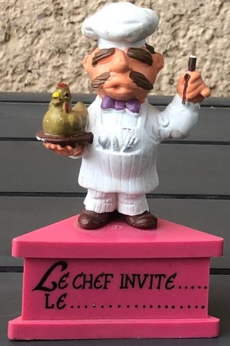 Figurine chef vous invite - le,