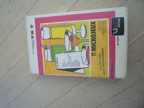Thomson to7 microjeux - thomson, k7